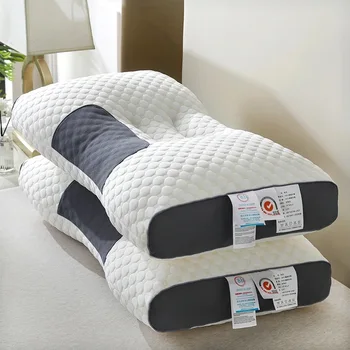 Super 3D ergonomiška pagalvė miego kaklo pagalvė apsaugo kaklo stuburą Ortopedinio kontūro pagalvės patalynė visoms miego pozicijoms