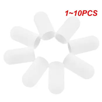 1 ~ 10PCS nuolaidų skatinimasSet Baltas anti-splikuotas silikoninis pirštų dangtelio rankovės pirštų apsauga kepsninės namų virtuvei
