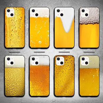 Alaus alkoholio vasaros burbulų telefono dėklas, skirtas iPhone 11 12 Mini 13 14 Pro XS Max X 8 7 6s Plus SE XR Shell