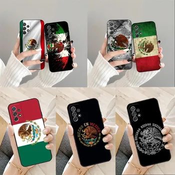 Mexico Flag Phone Case Funda for Samsung S30 S20 S22 S21 S9 S10 S8 S7 S6 Pro Plus Edge Ultra Fe Silicone Soft Coque