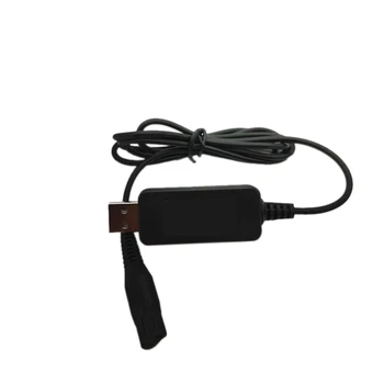 USB kištuko kabelis A00390 Elektros adapterio maitinimo laido įkroviklis Philips skustuvai S300 S301 S302 S311 S331 S520 S530 RQ331