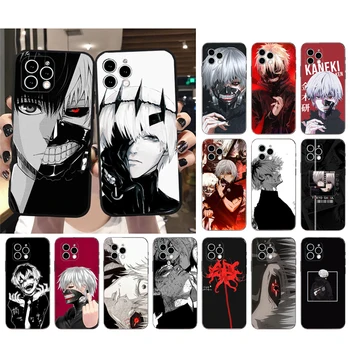 Tokyo Ghoul Kaneki Ken telefono dėklas, skirtas iphone 15 14 13 12 11 Pro Max XS XR X 12mini 14 Plus Mobiliojo telefono dėklas Funda