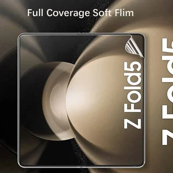 Apsauginės plėvelės Sumsung zFold4 ZFold 4 Z Fold4 priekinė hidrogelio plėvelė Samsung Galaxy Z Fold 4 5G ekrano apsaugos Visas dangtelis