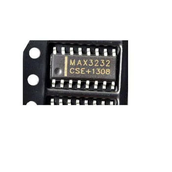 10PCS MAX3232CSE MAX3232 MAX3232ESE SOP-16 RS-232 sąsaja IC 3-5.5V MultiCh linijos tvarkyklė / imtuvas naujas originalas