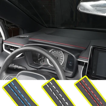 Automobilio durų prietaisų skydelis Odinis dekoratyvinis linijos lipdukas Toyota Allion Corolla iM E170 E140 E150 3 Mark 2 Mark X Matrix 1 2 Platz