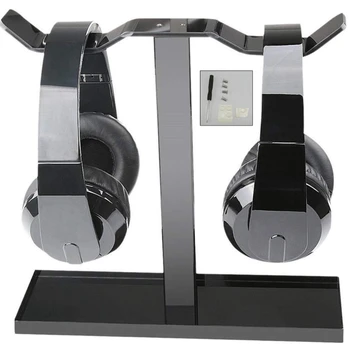 Universalus anti-scratch ausinių stovas Ausinių laikiklis Žaidimų ausinės Sunkios dvigubos šoninės kabančios ausinės Pakaba
