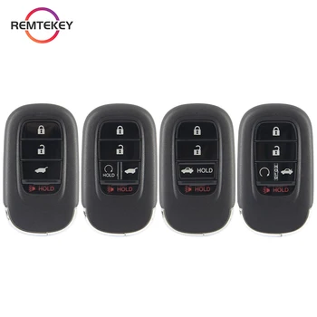 Remtekey Smart automobilinis raktas Shell Remote Rase 4/5 Button, skirtas Honda Accord Civic CR-V HR-V Pilot 2022 2023 72147-T20-A11 72147-T20-A01