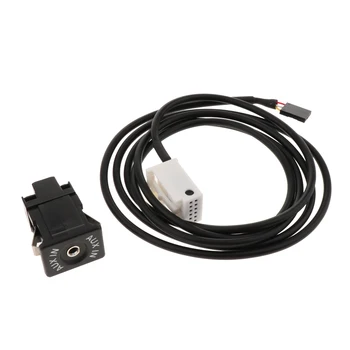 Automobilio USB AUX su laidų pynės kabelio adapteriu, skirtu R50/R52/2001-2006