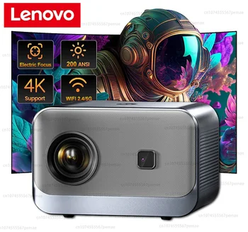Lenovo Y10 4K 5G HD projektorius Dual Band WIFI 6.0 800 ANSI BT5.0 Haisi 352 Chip 1920*1080P Cinema Lauko namų nešiojamasis projektorius
