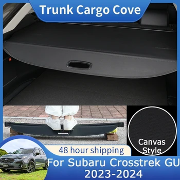 For Subaru Crosstrek GU 2023 2024 Galinė bagažinė Krovinių dangtis Privatumas Saugumas Užuolaida Ištraukiamas vandeniui atsparus automobilio salono priedas