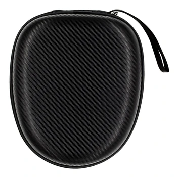 Kietas ausinių nešiojimo dėklas Nešiojamų kelioninių ausinių laikymo krepšio rankenos dirželio tinklinė kišenė, skirta WH-CH510 CH500 ausinėms L41E
