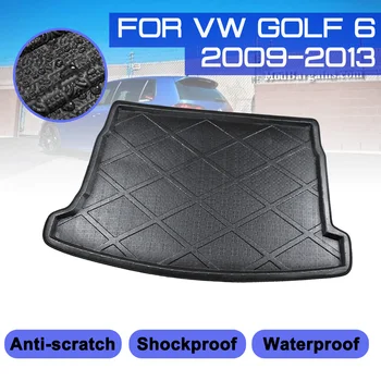 VW Golf 6 2009-2013 m. automobilio grindų kilimėlis Galinis bagažinės dangtis