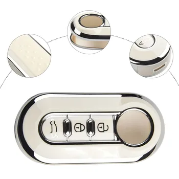 Aukštos kokybės automobilių aksesuarai 3 mygtukų raktų dėklas Deluxe Lengva montuoti nuo įbrėžimų Lengvi profesionalūs apsaugos raktai