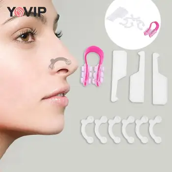 1PCS Beauty Nose Up Lifting Bridge Shaper masažo įrankis No Pain Nose Shaping Clip Clipper Women Girl Massager