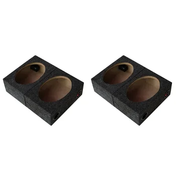 Single 6X9 garsiakalbių dėžutė Universalios sandarios garsiakalbių dėžutės Automobilinių garsiakalbių dėžutė Automobilinės žemų dažnių garsiakalbių dėžutės automobilio muzikai 2 poros