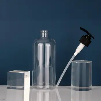 dozavimo buteliukai su apatinio dizaino dugno dizainu, kad būtų lengva valdyti patvarius siurblio buteliukus be BPA nešiojamus šampūnui