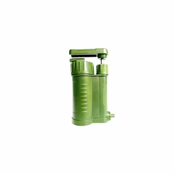 Lauko kempingo vandens valymo įrenginys Tiesioginio gėrimo mašina Nešiojamas avarinio išgyvenimo vandens filtro valytuvas