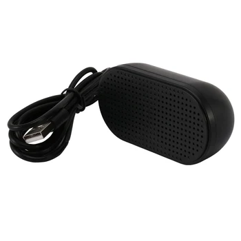 USB garsiakalbis Nešiojamasis garsiakalbis maitinamas stereofoninis multimedijos garsiakalbis, skirtas nešiojamajam kompiuteriui (juoda)