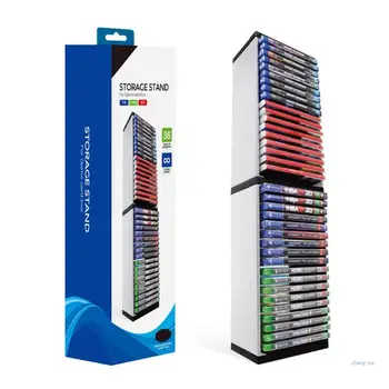 M5TD žaidimų disko bokšto vertikalus stovas gali saugoti 36 žaidimų diskus, skirtus PS4, skirtiems xb