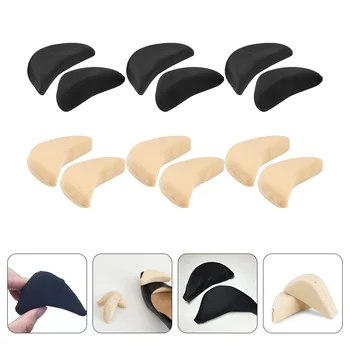 6 poros aukštakulnių įdėklai Batų galiukų pagalvėlės Batų galvos pagalvėlės Batai Kempinės vidpadžiai