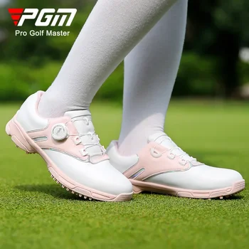 PGM Moteriški golfo bateliai Neperšlampami neslystantys moteriški lengvo svorio minkšti kvėpuojantys sportbačiai Moteriški rankenėlės dirželis Sportiniai bateliai XZ297