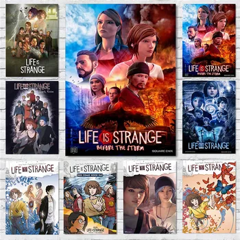 Life Is Strange 2 Before The Storm Video Game Plakatas ir atspaudai Sienų meno drobės tapyba Paveikslėliai Žaidėjų kambarys Namų dekoras