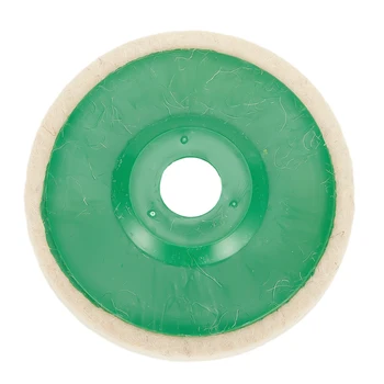 5in 125mm vilnos poliravimo ratas Buffing Pad Kampinis šlifuoklis Ratas Veltinio poliravimo diskas metalo marmuro stiklo keramikos poliravimui