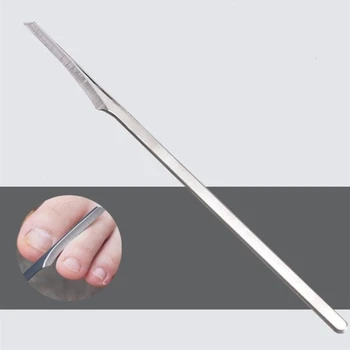 RXJC Manikiūro pedikiūro įrankiai Nerūdijančio plieno kojų kojų nuospaudos dildė Negyvas odos peilis