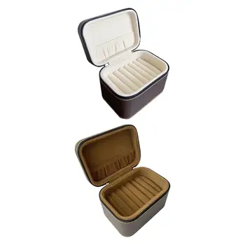PU Leather 7 Slots Bangle Box, Apyrankės dėklas sužadėtuvių stalčių mažmeninei prekybai