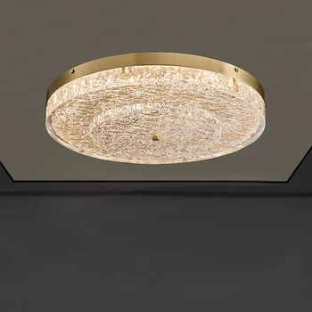 Modern Creative Circular LED lubų lempa svetainei Valgomasis Miegamasis Namų dekoro lubų šviestuvas