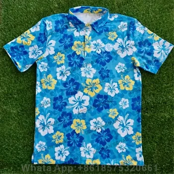 Summer Casual marškinėliai Vyriški trumpomis rankovėmis Golf Polo marškinėliai Mygtukas žemyn Darbo marškiniai Greitas sausas trišakis Sportinė žūklė Drabužiai