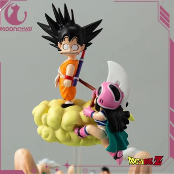 Dragon Ball Z Anime figūrėlės Sūnus Goku Chichi 9cm Veiksmo figūrėlė Gk PVC statula Miela lėlių kolekcija Modelis Dekoravimas Žaislai Dovanos