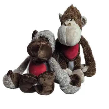 25-80cm animacinis filmas Meilė beždžionė žaidimo draugas Gibbono užuolaidų įrišimas pliušinis žaislas Gorilos pliušinė lėlė kimšta pagalvė žaislas Pakabinamieji dekorai