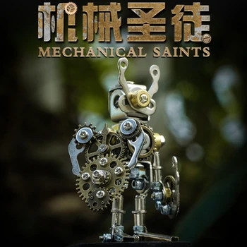 Mechanical Party Blind Box Original Design Mecha Toy Hand Assembling Cool Collection Medal Mechanical Demon