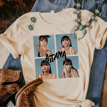 Aitana Ocana marškinėliai moterys dizainerės Tee moteriški harajuku 2000-ųjų drabužiai