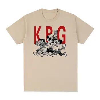 KBG Kamogawa Team Hajime no Ippo Vintage marškinėliai Harajuku Gothic Unisex Cotton Vyriški marškinėliai Nauji marškinėliai Moteriški topai