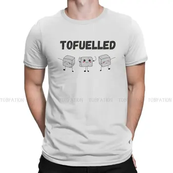 Tofuelled Round Collar TShirt Gyms and Fitness Training Healthy Fabric Original T Shirt Men Tops Individuality Hot Sale