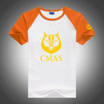 Nardymas CMAS 2023 vasaros naujos mados marškinėliai vyriškos margaspalvės trumpomis rankovėmis