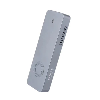U75A NVME NGFF kietojo kūno mobiliojo kietojo disko dėklas Aliuminio lydinio SSD Enslocure USB3.1
