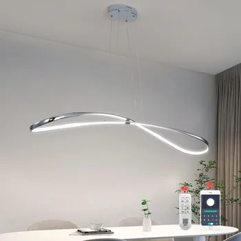 Modernūs LED šviestuvai Lubų pakabinama lempa Pritemdomas šviestuvas valgomajam Svetainė Miegamojo pakabinami šviestuvai Virtuvės salai