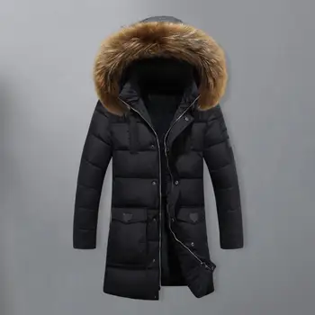 Žiema Naujas medvilninis paltas Didelis vyriška korėjietiška versija Laisvalaikio mada Universalus šiltas medvilninis paltas Vidutinio ilgio