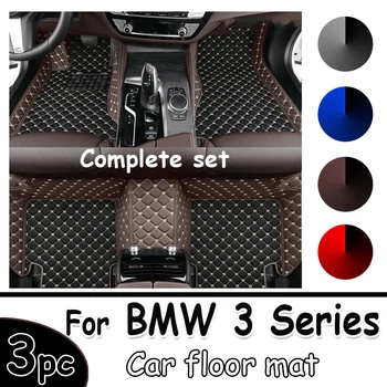 Automobiliniai grindų kilimėliai BMW 3 serijos E46 1998~2004 Patvarūs prabangūs odiniai kilimėliai Kilimėliai Trinkelių kilimėliai Interjero dalys Automobilių aksesuarai 1999