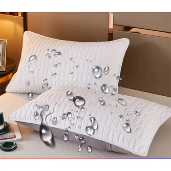 NAUJAS vandeniui atsparus medvilninis anti-erkių pagalvės užvalkalas sutirštintas ir patogus pagalvės užvalkalas lovos pagalvių užvalkalams Aukščiausios kokybės pagalvės užvalkalas