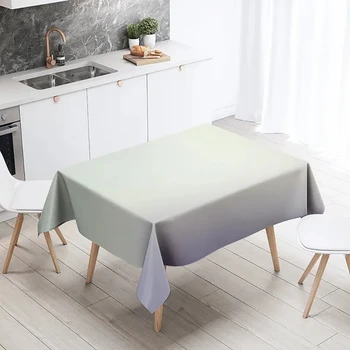 Vienspalvė staltiesė, apsauganti nuo užsiteršimo ir neperšlampama, virtuvės stalas ir namų dekoravimas